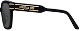 Shop (W) 【Con Prescripción】 DIOR Gafas de Sol Irregulares Negras de Acetato con Logo. NSGTS7FXR_10A0