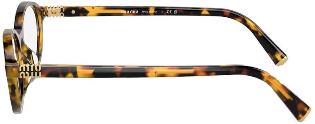 (W) 【度付き対応可】MIU MIU オーバルべっ甲柄メガネフレーム MU09XVF-VAU1O1 Purchase (W) 【度付き対応可】MIU MIU オーバルべっ甲柄メガネフレーム MU09XVF-VAU1O1