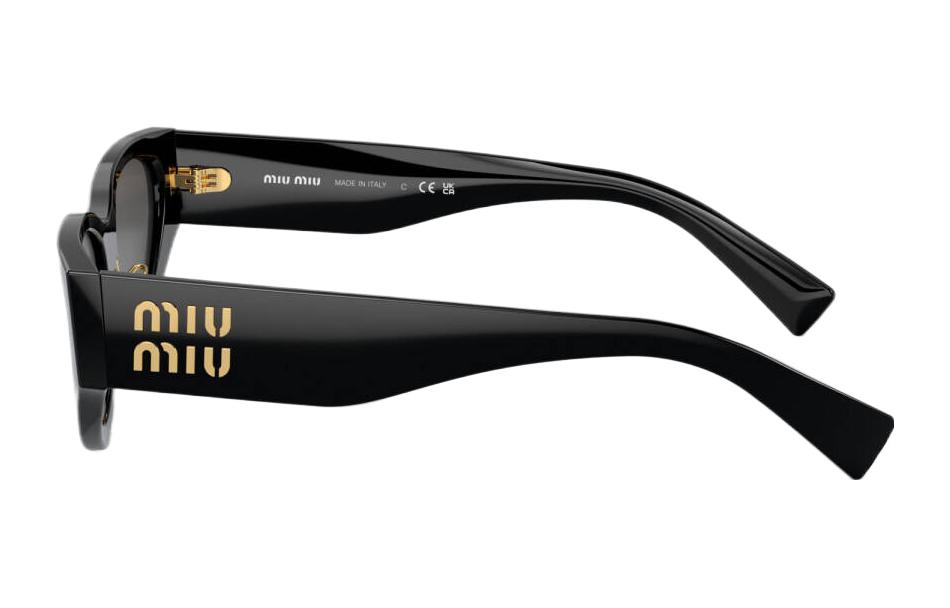 (Women) [Prescription Available] MIU MIU Cat-Eye Sunglasses with Logo -  Black MU03ZS1AB5S0 圖 4