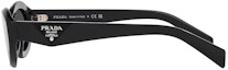 Shop (W) 【可配光】PRADA 普拉达不规则黑色太阳镜附标志细节 PR26ZS16K08Z