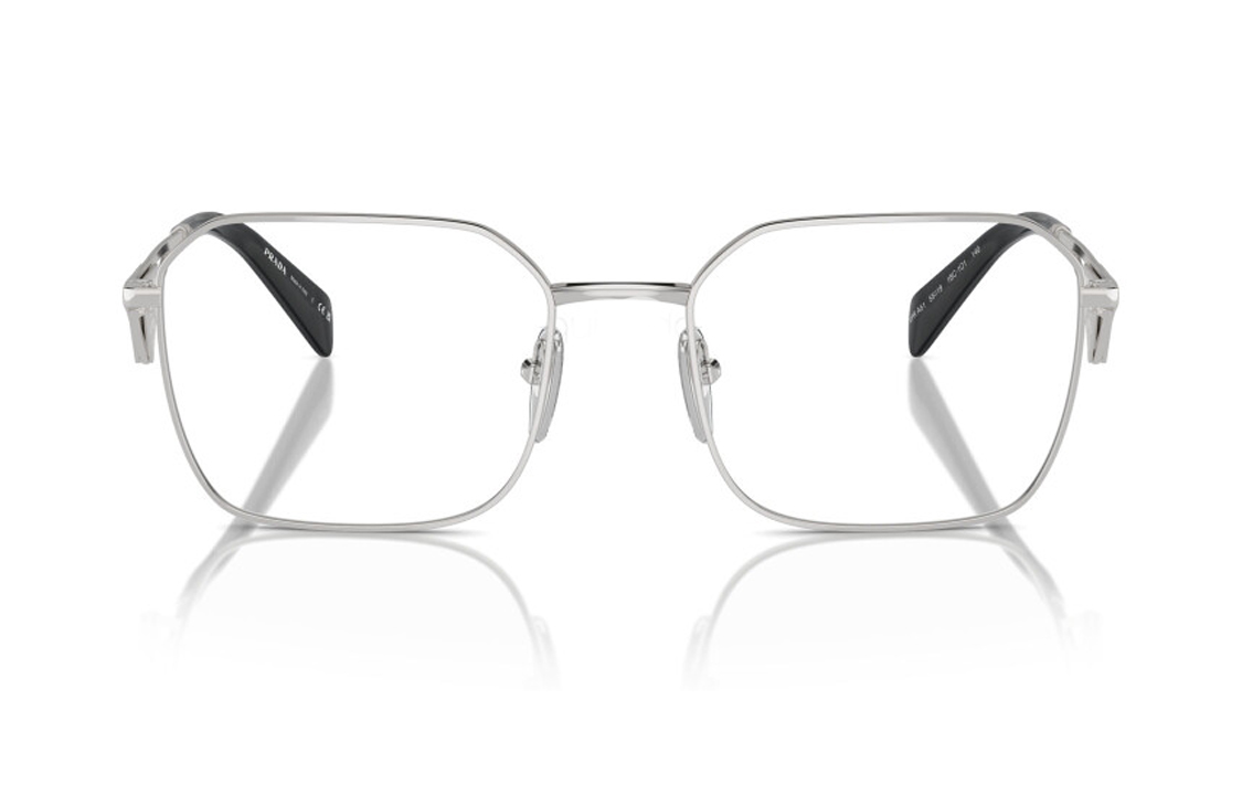 Lookbook (W) 【可配镜片】PRADA 银色光学眼镜 带标志细节 PRA51V1BC1O1