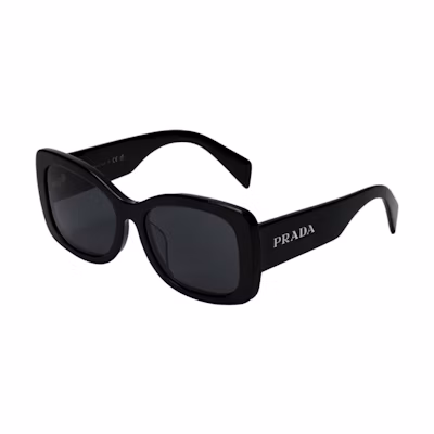 (Women) 【Prescription Available】 PRADA Stylish Cateye Sunglasses with Logo Detail 0PR-A08SF