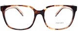 Lookbook (W) 【可配镜片】PRADA HERITAGE 经典系列椭圆光学眼镜 女士玳瑁纹 VPR17Z-F-07R-1O1
