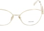Purchase (W) 【可配镜】PRADA 时尚优雅合金不规则光学眼镜女款 PR52ZVZVN1O1