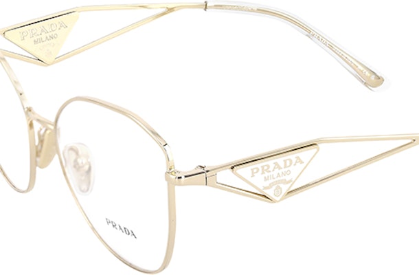 (W) 【可配镜】PRADA 时尚优雅合金不规则光学眼镜女款 PR52ZVZVN1O1 Details for (W) 【可配镜】PRADA 时尚优雅合金不规则光学眼镜女款 PR52ZVZVN1O1