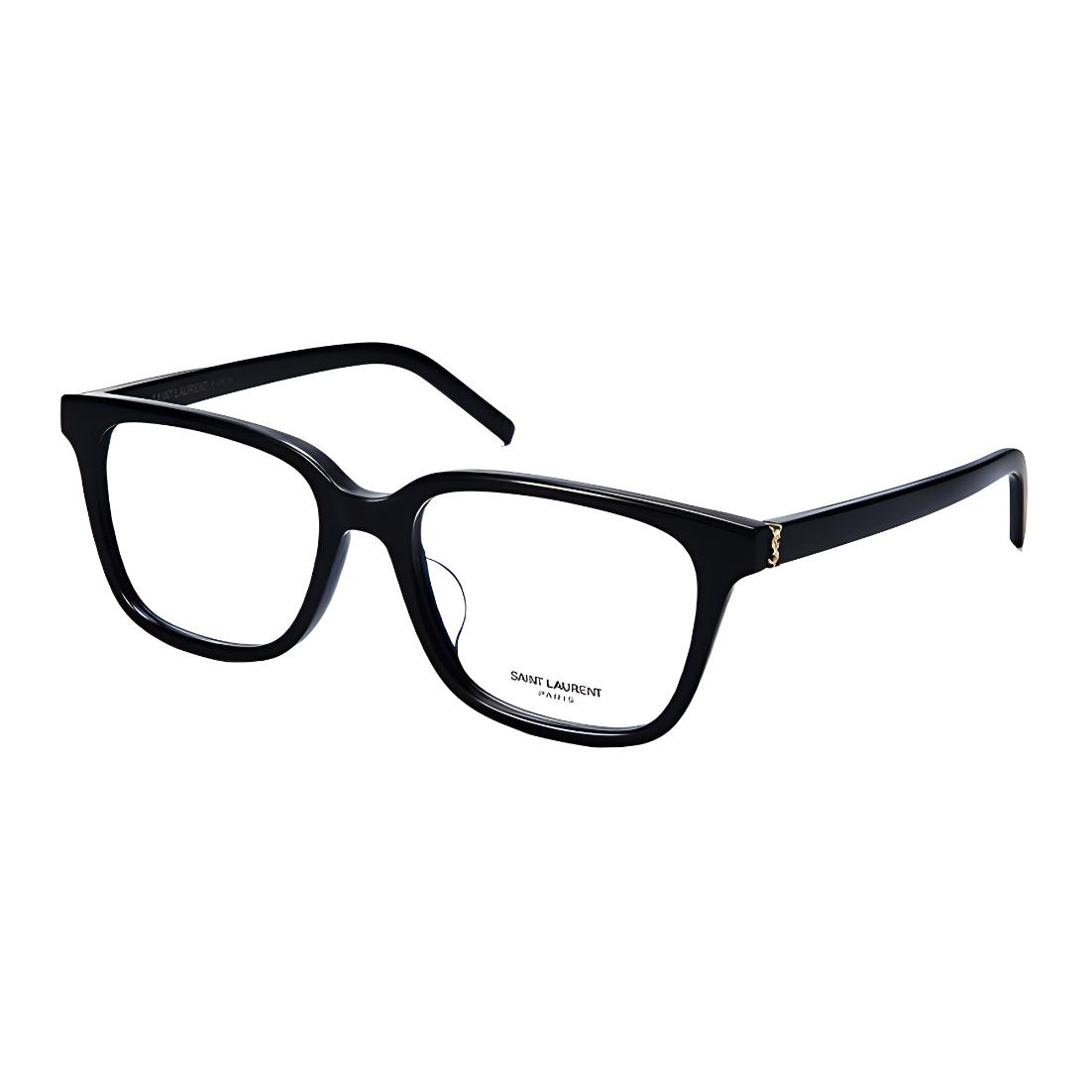 (Women) 【Prescription Available】 SAINT LAURENT  Black Square Optical Eyeglasses Frame SL M110/F-004