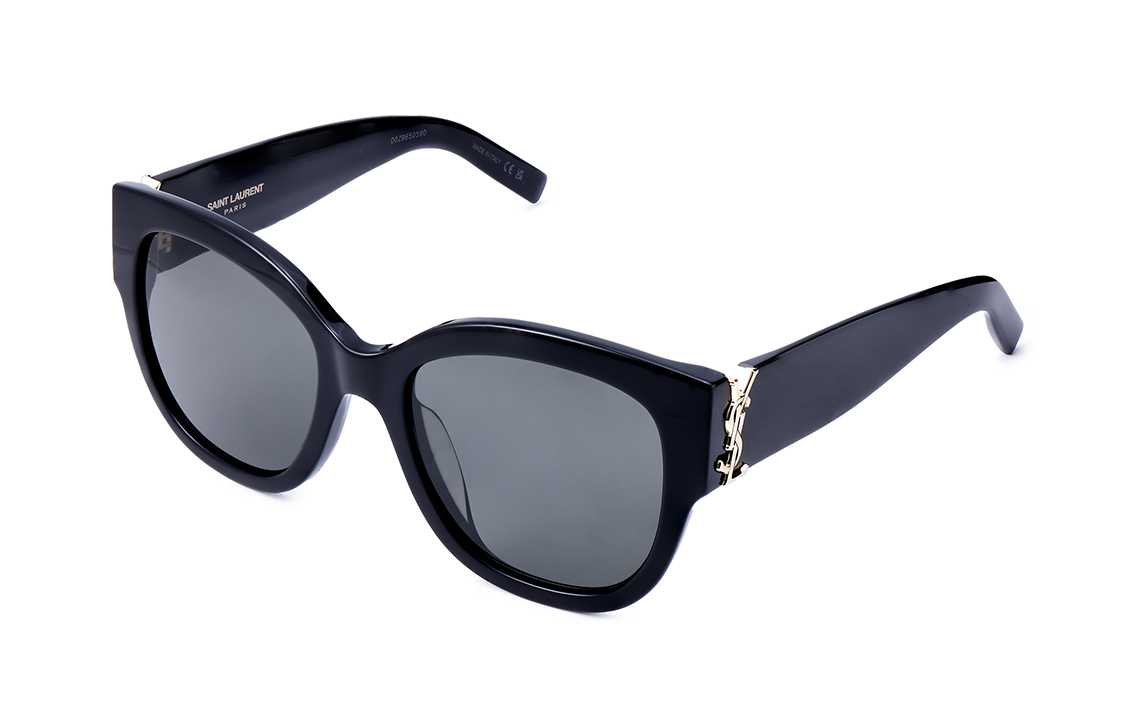 (Women) 【Prescription Available】 SAINT LAURENT Oval Black Frame Sunglasses SL M95/F-001 56 圖 2