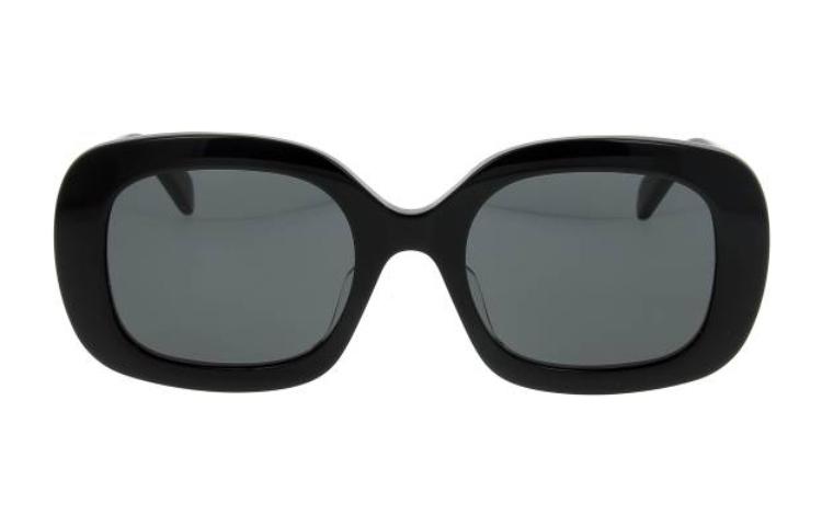 (Women) 【Prescription Available】CELINE  Black Irregular Sunglasses with Logo Temples CL40262U01A 圖 3