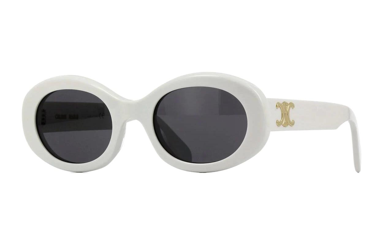 (Women) 【Prescription Available】CELINE Oval Cat Eye White Sunglasses CL40194U-5225A 圖 2