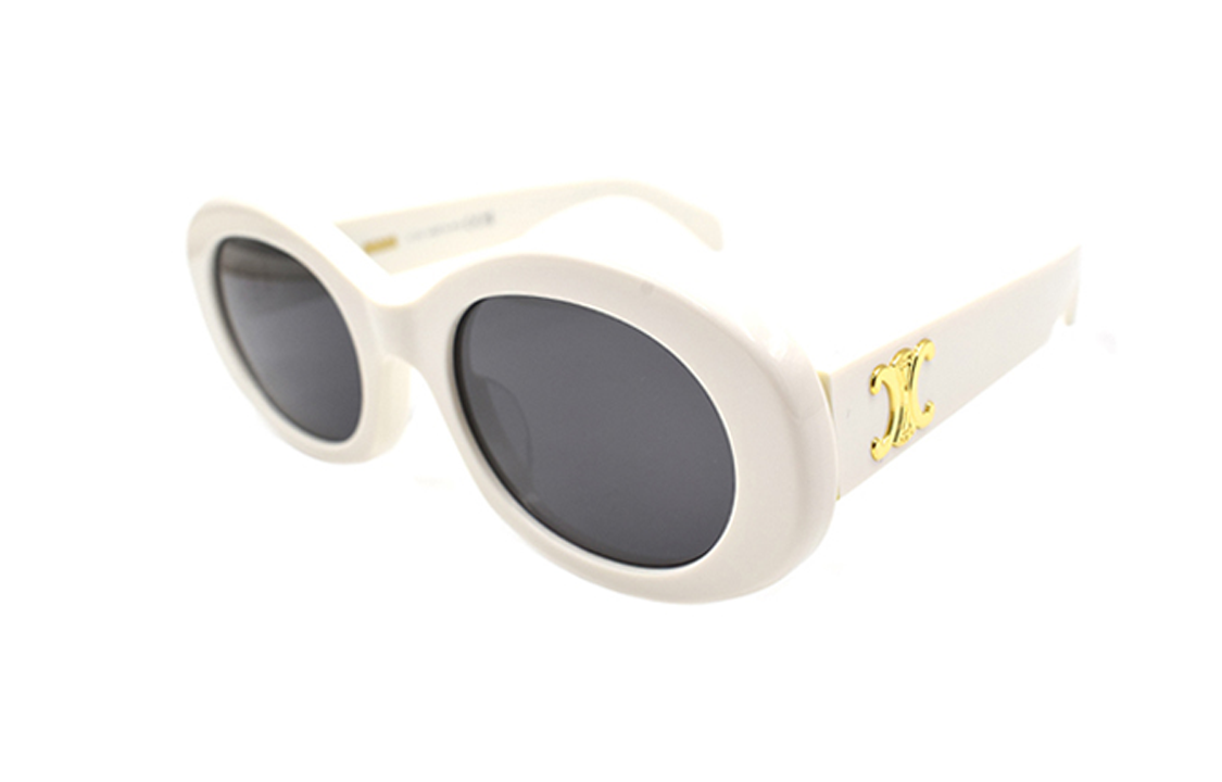 (Women) 【Prescription Available】CELINE Oval Cat Eye White Sunglasses CL40194U-5225A 圖 5