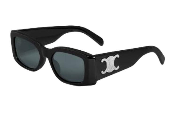 (Women) 【Prescription Available】CELINE Rectangular Acetate Black  Sunglasses 4S282CPLB38NO 圖 2