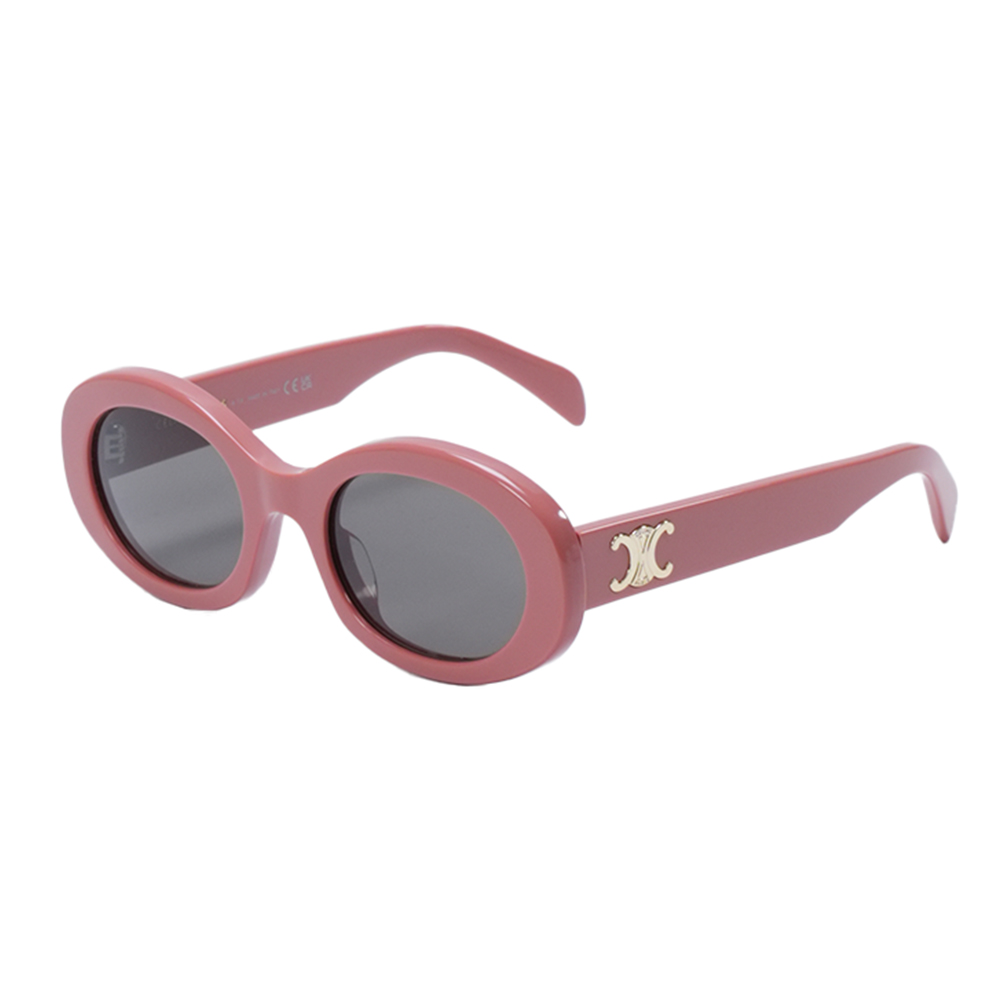 (Women) 【Prescription Available】CELINE Triomphe Oval Sunglasses for Women - Stylish Design 40194U 圖 17