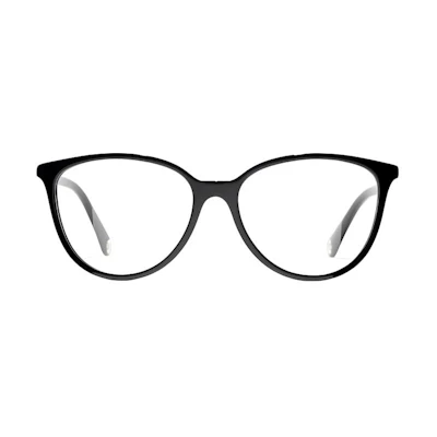 (Women) 【Prescription Available】CHANEL Black Acetate Butterfly Optical Glasses CH3446C622
