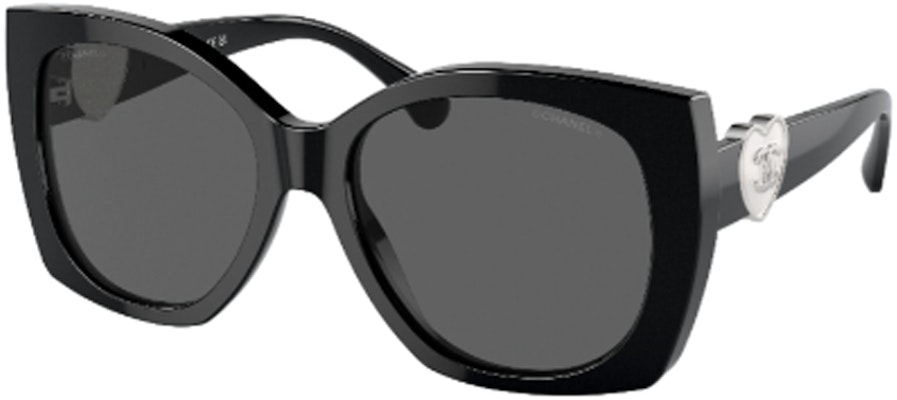 (W) 【Con Receta】Gafas de Sol CHANEL Logo Mariposa para Mujer - Negro 0CH5519 Order (W) 【Con Receta】Gafas de Sol CHANEL Logo Mariposa para Mujer - Negro 0CH5519