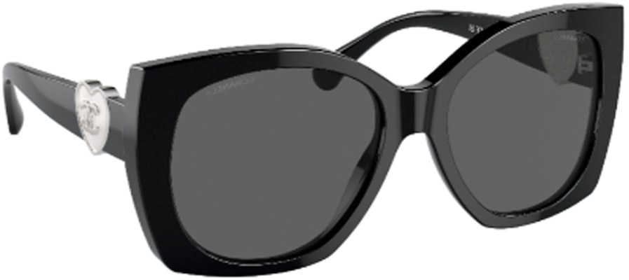 (W) 【Con Receta】Gafas de Sol CHANEL Logo Mariposa para Mujer - Negro 0CH5519 Lookbook (W) 【Con Receta】Gafas de Sol CHANEL Logo Mariposa para Mujer - Negro 0CH5519