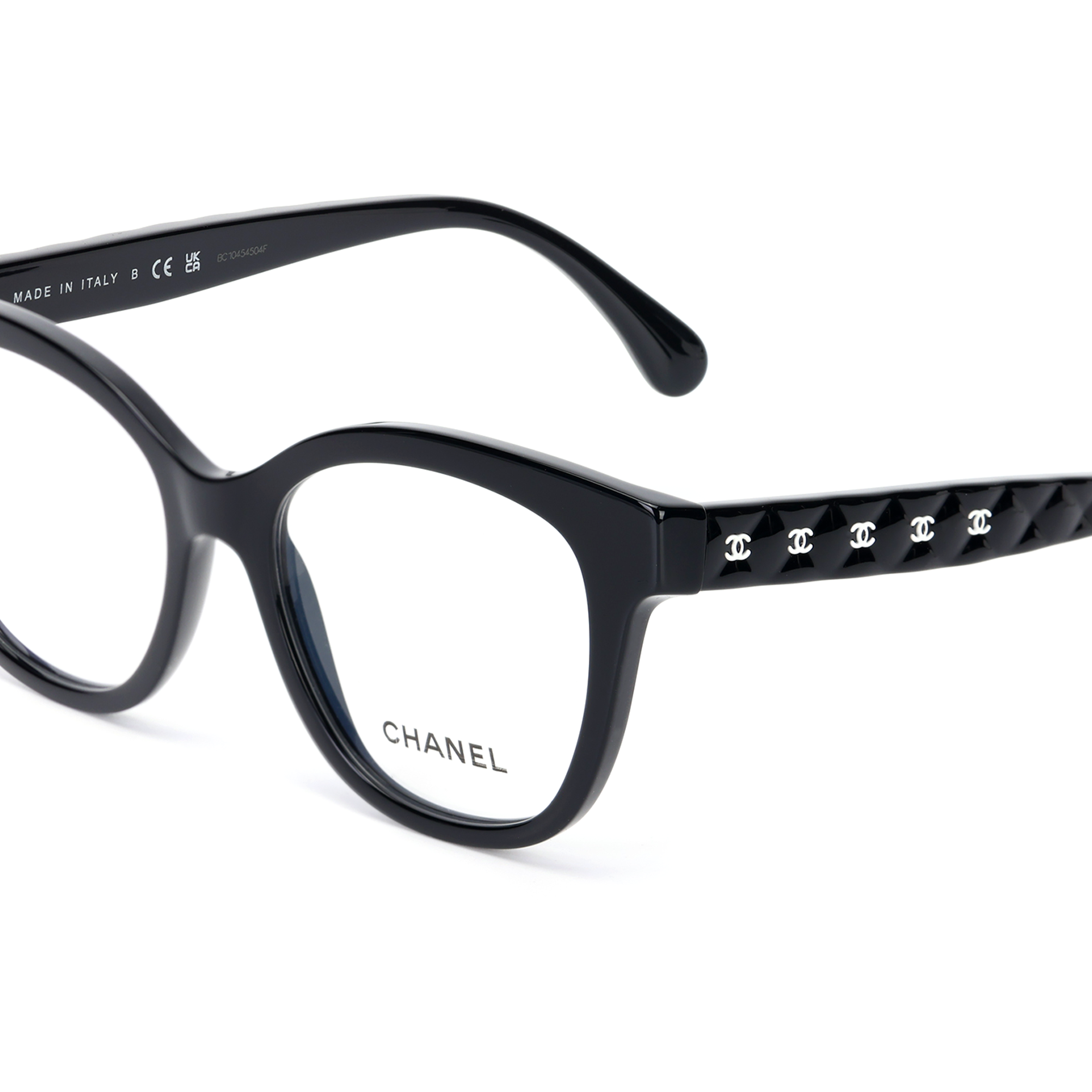 Sizing (W) 【Tersedia Resep】CHANEL Bingkai Kacamata Optik Wanita Model Kotak Stylish CH3442C760