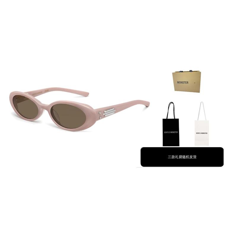 (Women) 【Prescription Available】Gentle Monster X Jennie Oval Pink Sunglasses for Women. Jennie - HushP7 圖 5