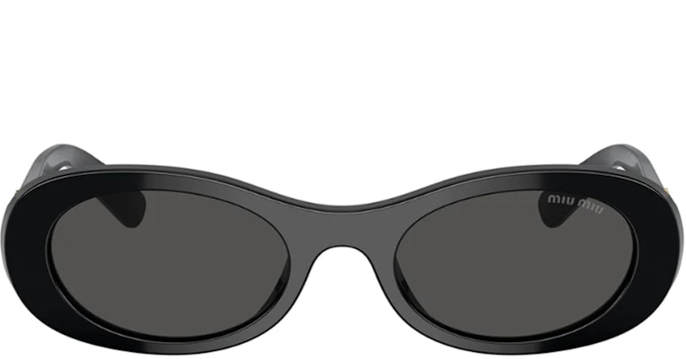 (W) 【処方箋対応】MIU MIU ブラックオーバルサングラス テンプルエングレービング MU06ZS1AB5S0C Lookbook (W) 【処方箋対応】MIU MIU ブラックオーバルサングラス テンプルエングレービング MU06ZS1AB5S0C