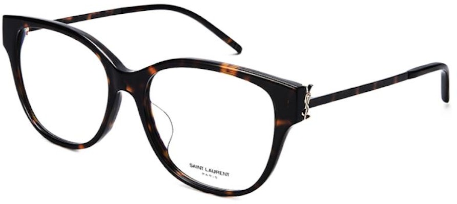 (W) 【Preskripsi Tersedia】SAINT LAURENT Capsule Oval Tortoise Cermin Mata Wanita SLM48O-B/F-003 Order (W) 【Preskripsi Tersedia】SAINT LAURENT Capsule Oval Tortoise Cermin Mata Wanita SLM48O-B/F-003