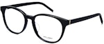 Order (Women) 【Prescription Available】SAINT LAURENT Capsule Vintage Black Oval Optical Eyeglasses Women SL M111/F-001