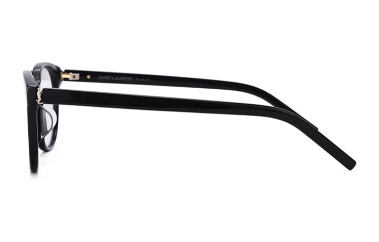 Shop (Women) 【Prescription Available】SAINT LAURENT Capsule Vintage Black Oval Optical Eyeglasses Women SL M111/F-001