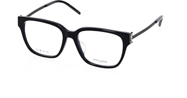 (Women) 【Prescription Available】YSL Saint Laurent Capsule Series Square Optical Glasses Black SLM48O-A/F-001 (Women) 【Prescription Available】YSL Saint Laurent Capsule Series Square Optical Glasses Black SLM48O-A/F-001