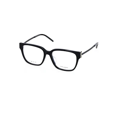 (Women) 【Prescription Available】YSL Saint Laurent Capsule Series Square Optical Glasses Black SLM48O-A/F-001