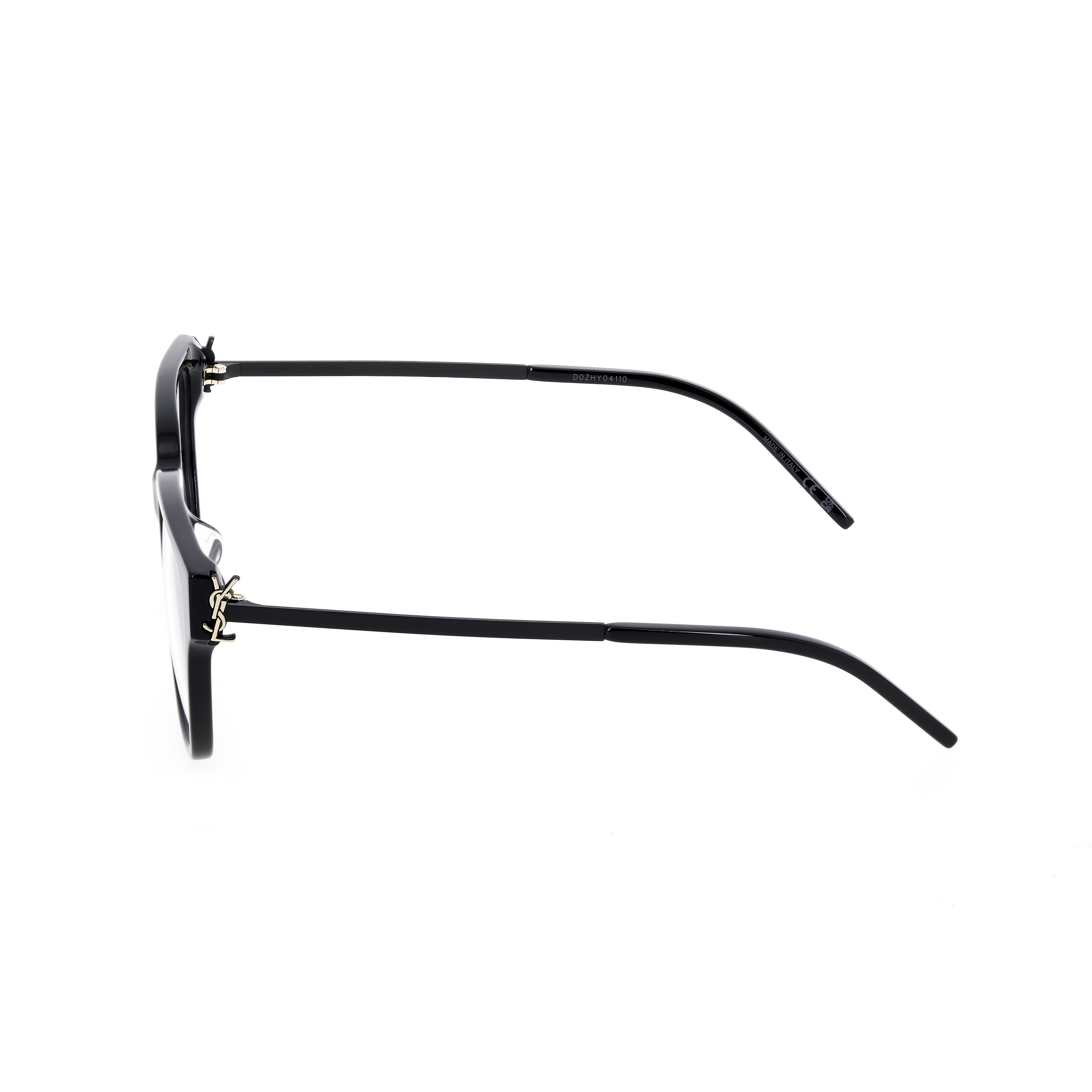 Shop (Women) 【Prescription Available】YSL Saint Laurent Capsule Series Square Optical Glasses Black SLM48O-A/F-001