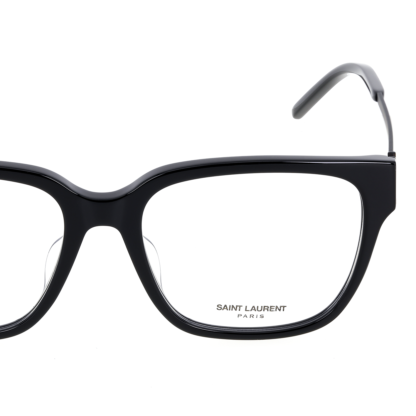 Purchase (Women) 【Prescription Available】YSL Saint Laurent Capsule Series Square Optical Glasses Black SLM48O-A/F-001