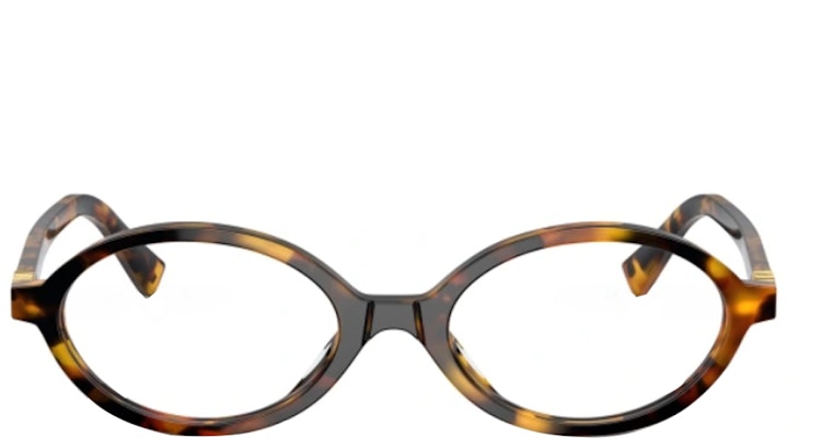 (W) 【可配度数】MIU MIU 椭圆眼镜 玳瑁色标志框架 MU01XV VAU1O1 Shop (W) 【可配度数】MIU MIU 椭圆眼镜 玳瑁色标志框架 MU01XV VAU1O1