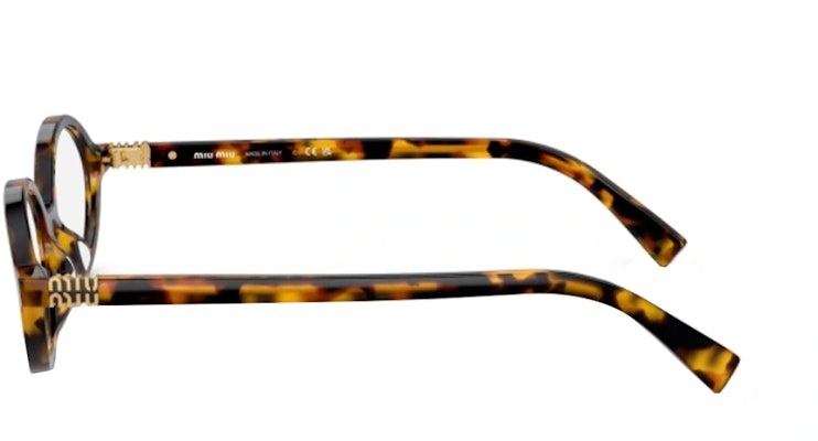 (W) 【可配度数】MIU MIU 椭圆眼镜 玳瑁色标志框架 MU01XV VAU1O1 Details for (W) 【可配度数】MIU MIU 椭圆眼镜 玳瑁色标志框架 MU01XV VAU1O1