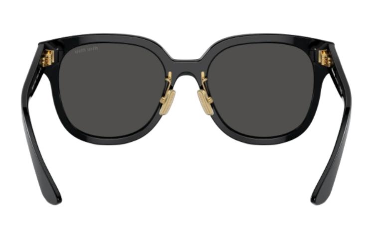 Purchase (W) 【Boleh Cermin Mata Preskripsi】 MIU MIU Square Wanita - Hitam 0MU01ZS1AB5S0