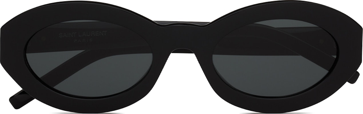 (W) 【Kacamata Bisa Diresepkan】SAINT LAURENT Oval Hitam Acetate Nylon 780255Y99561000 Shop (W) 【Kacamata Bisa Diresepkan】SAINT LAURENT Oval Hitam Acetate Nylon 780255Y99561000