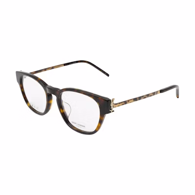 (Women) 【Prescription Compatible】Saint Laurent Tortoise Optical Glasses Frame SLM48ODF003