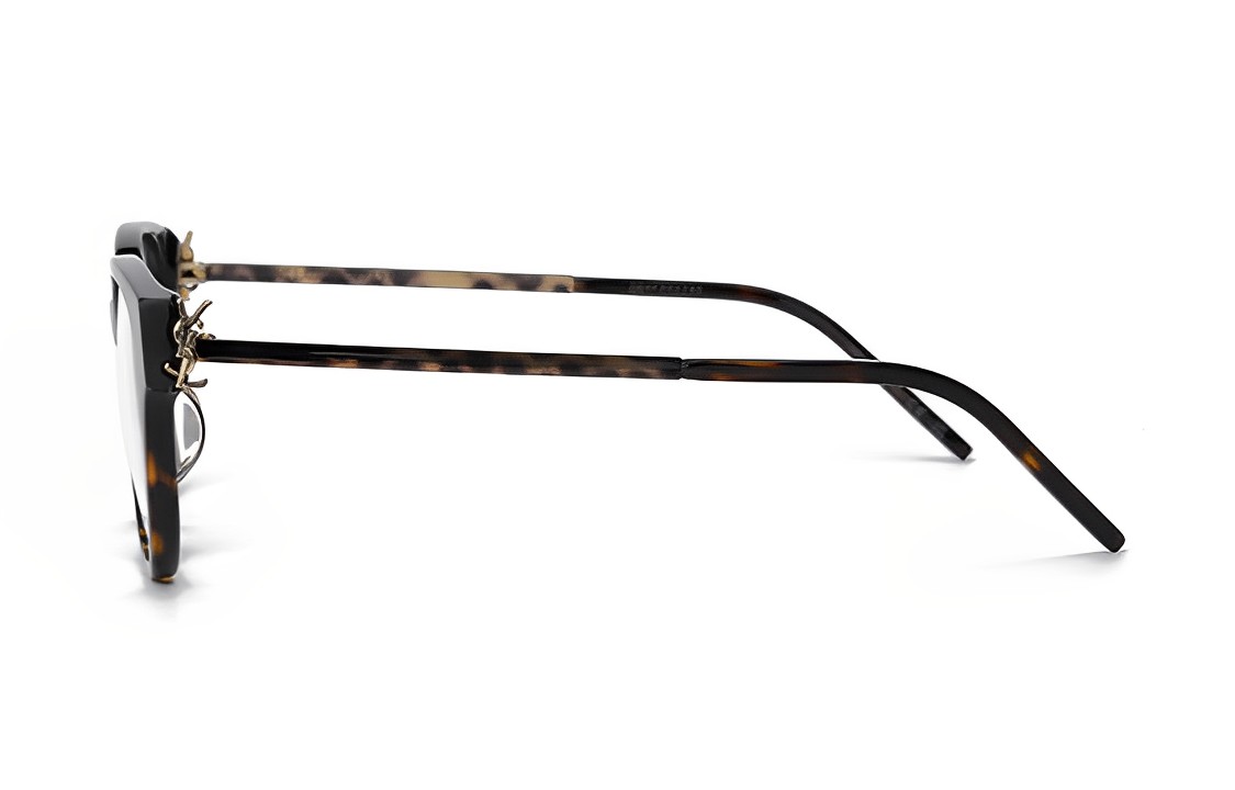 Shop (Women) YSL Saint Laurent Capsule Tortoiseshell Cat-Eye Glasses Frame SLM48O-C/F-003