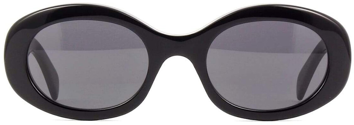 (W) 【处方选项】CELINE Triomphe 椭圆形黑色醋酸太阳镜 CL40194U-01A Lookbook (W) 【处方选项】CELINE Triomphe 椭圆形黑色醋酸太阳镜 CL40194U-01A