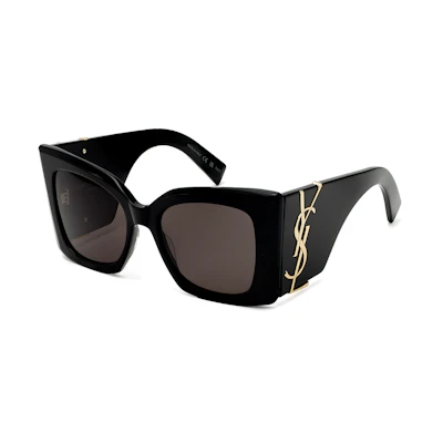 (Women) 【Prescription Ready】Saint Laurent Cat Eye Sunglasses Black SLM119-001