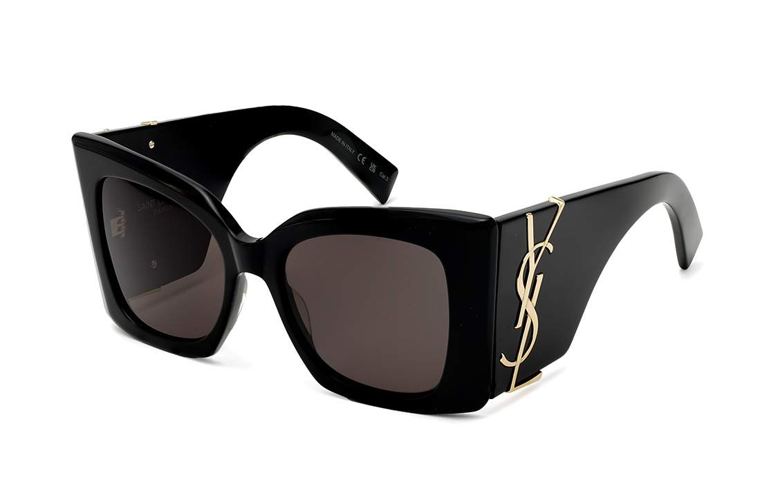 Order (Women) 【Prescription Ready】Saint Laurent Cat Eye Sunglasses Black SLM119-001