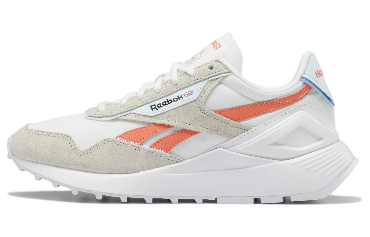 (Women)  Reebok Classic Legacy AZ 'Footwear White Orange Flare'  GX2819