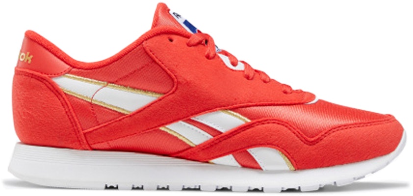 (W) Reebok Classic Nylon 'Collage of Flags - Merah Menyala' EG5910 Order (W) Reebok Classic Nylon 'Collage of Flags - Merah Menyala' EG5910