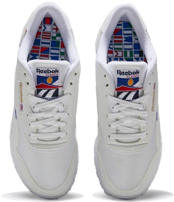 (Women) Reebok Classic Nylon 'Collage of Flags - Radiant Red Blue' EG5909 Purchase (Women) Reebok Classic Nylon 'Collage of Flags - Radiant Red Blue' EG5909