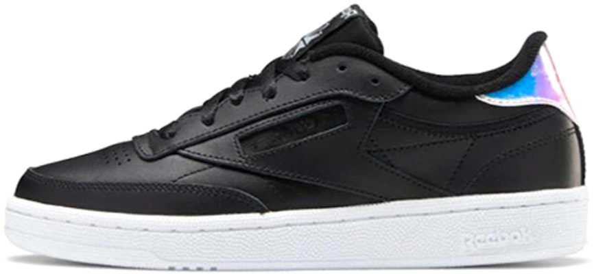 (Women) Reebok Club C 85 'Black Iridescent' FW6174 Buy (Women) Reebok Club C 85 'Black Iridescent' FW6174