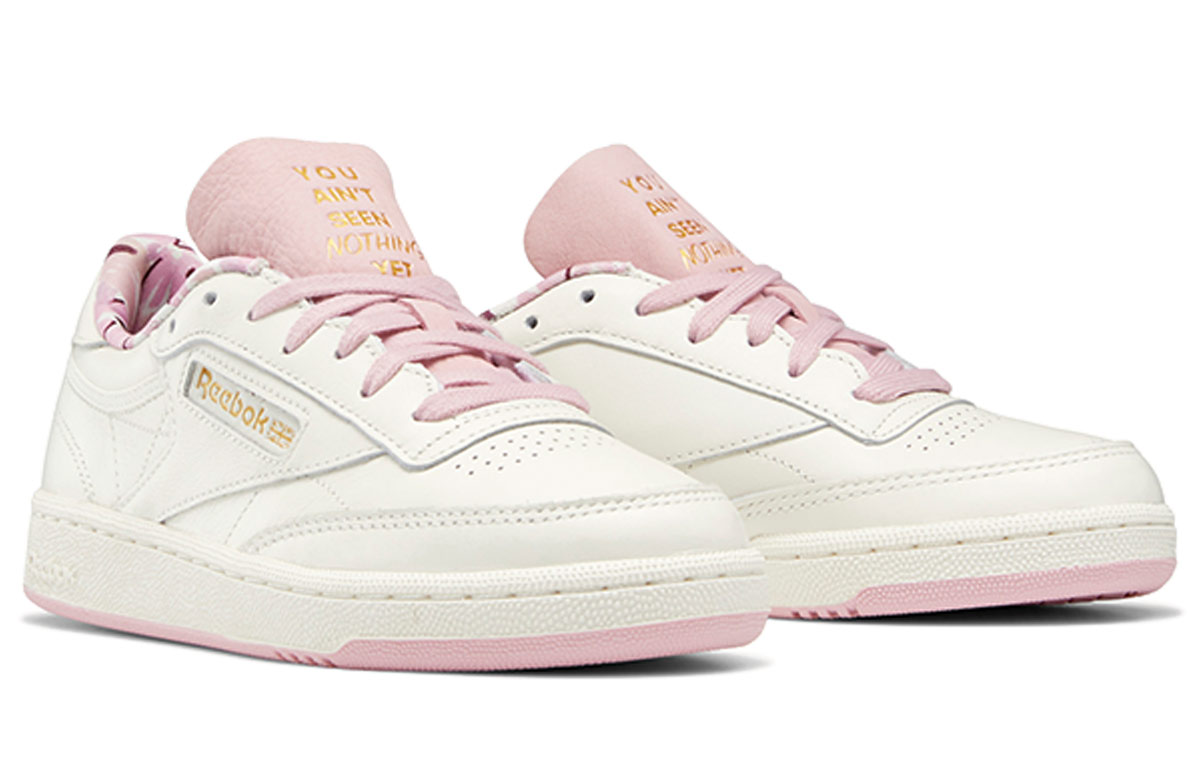 (W)  Reebok Club C 85 'Chalk Classic Pink' 圖 3
