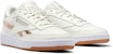 (W) Reebok Club C 85 'Chalk Golden Bronze' - Kasut Gaya Klasik Warna Emas Bronzer Q46474