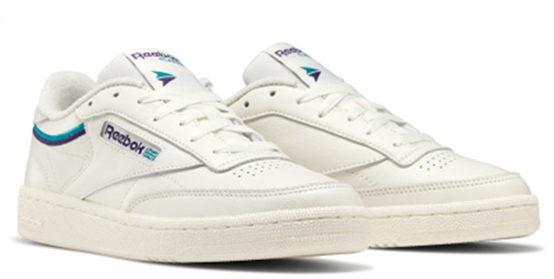 (W) Reebok Club C 85 'Chalk Seaport Teal' Zapatillas Retro Clásicas. EF3487 Lookbook (W) Reebok Club C 85 'Chalk Seaport Teal' Zapatillas Retro Clásicas. EF3487