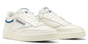 Lookbook (W) Reebok Club C 85 'Chalk Seaport Teal' - Kasual Retro Putih Biru Teal EF3487