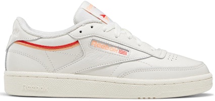 (W) Reebok Club C 85 'Chalk Sunbaked Orange' Lelaki/Kasut Wanita EF3489 Order (W) Reebok Club C 85 'Chalk Sunbaked Orange' Lelaki/Kasut Wanita EF3489