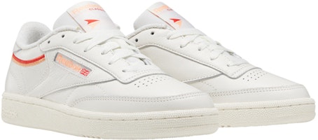 (W) Reebok Club C 85 'Chalk Sunbaked Orange' Lelaki/Kasut Wanita EF3489 Lookbook (W) Reebok Club C 85 'Chalk Sunbaked Orange' Lelaki/Kasut Wanita EF3489