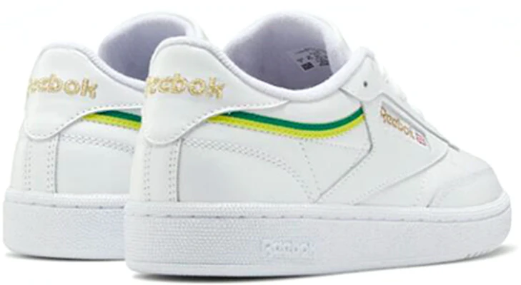 (W) Reebok Club C 85 'Kolase Bendera - Putih Kuning' EG5984 Shop (W) Reebok Club C 85 'Kolase Bendera - Putih Kuning' EG5984