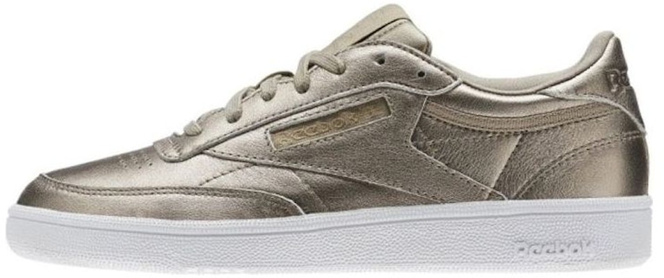 (W) Reebok Club C 85 'Melted Metal' Wanita Emas Berkilau BS7901 Buy (W) Reebok Club C 85 'Melted Metal' Wanita Emas Berkilau BS7901